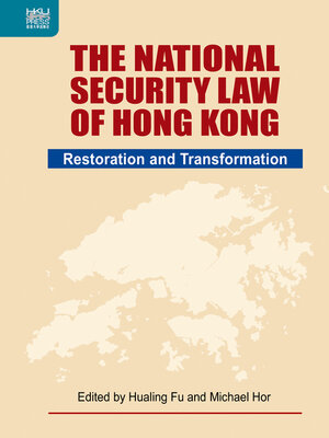 cover image of The National Security Law of Hong Kong